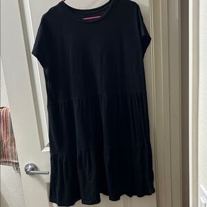 GAP Black Babydoll Dress Size Xl